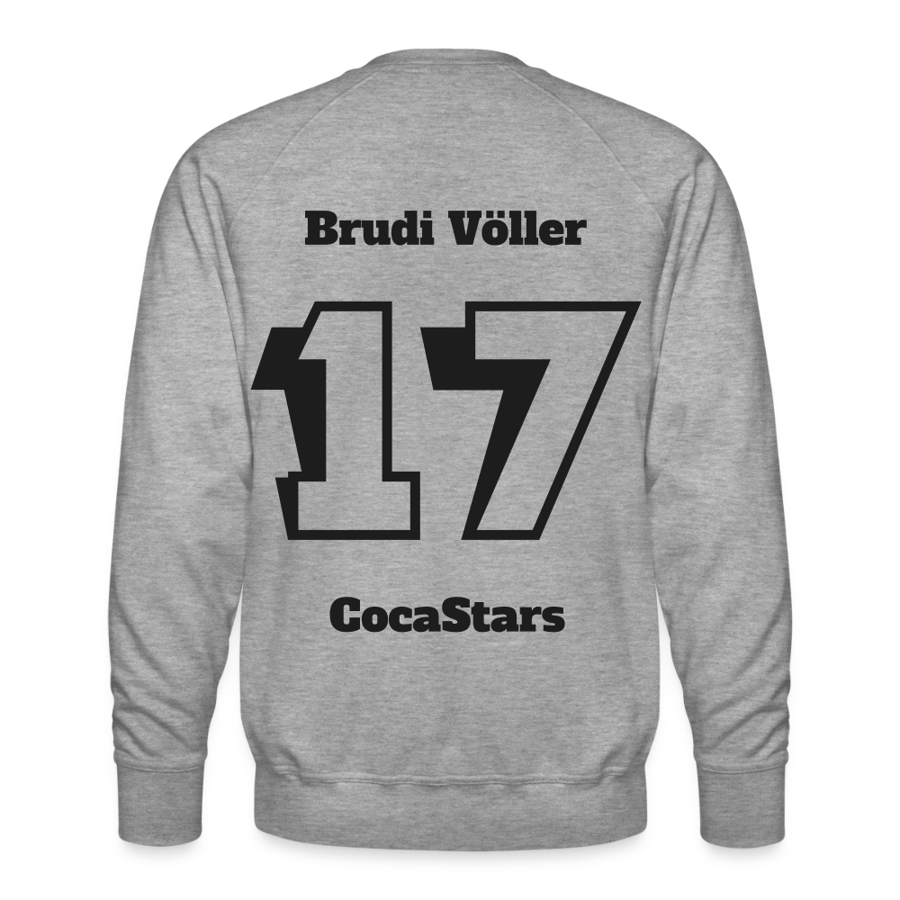 M.P. Sweatshirt - DTB - 17BRUDIVÖLLER17 - heather grey