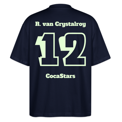 T-Shirt OS 200 g/m² - DTC - GLOWY_12CRYSTALROY - navy