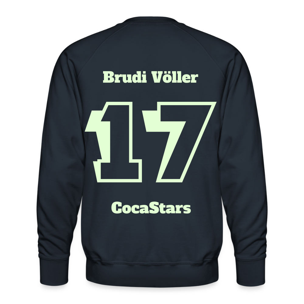 M.P. Sweatshirt - DTG - 17BRUDIVÖLLER17 - navy