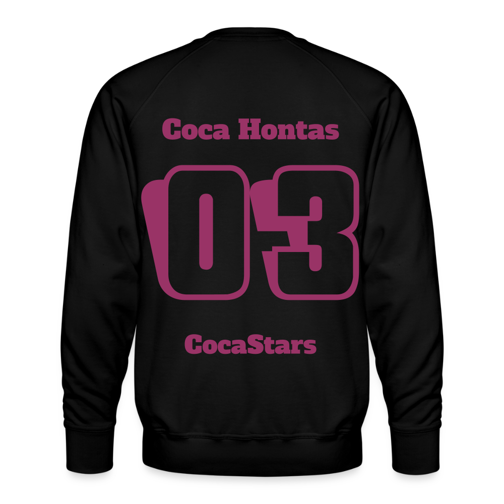 SWEATER 235g/m² - DTC CHERRY_03HONTAS - black