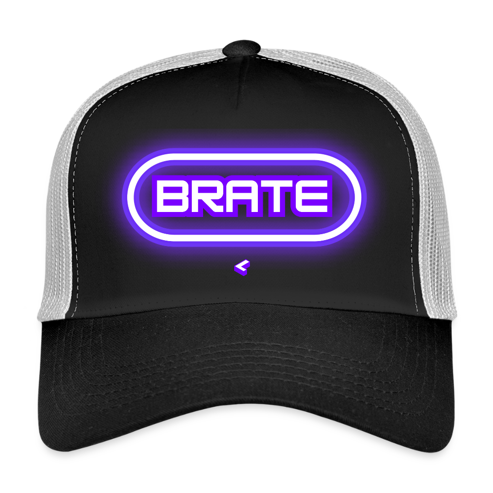 MESHCAP WMC_BRATE2 - black/stone grey