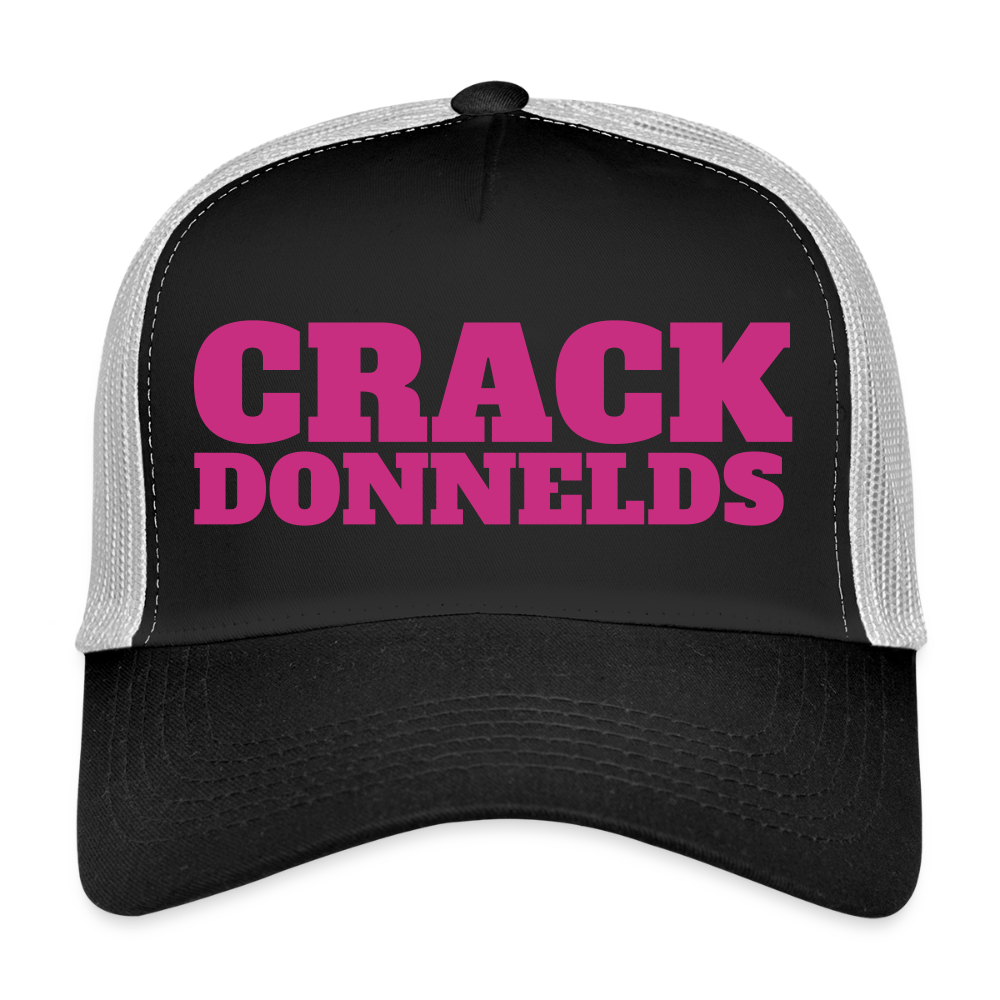 MESHCAP DT_M/CRACK - black/stone grey