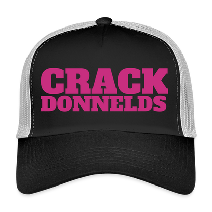 MESHCAP DT_M/CRACK - black/stone grey