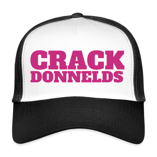 MESHCAP DT_M/CRACK - white/black