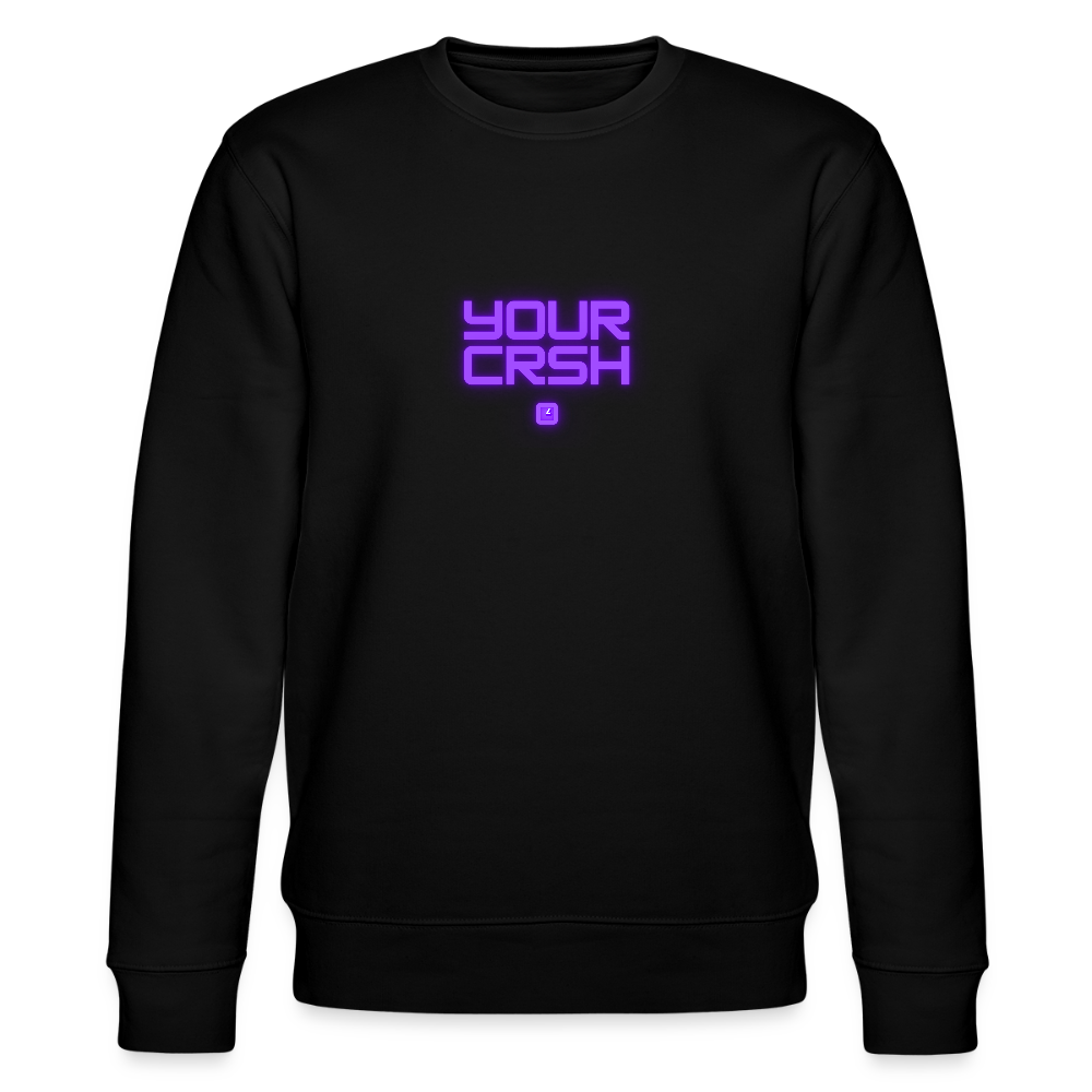 SWEATER 350g/m² WMC_CRSH - black