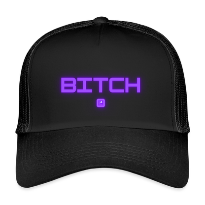 MESHCAP WMC_BITCH - black/black