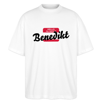 T-Shirt OS 200 g/m² - NAME - BRUDI_BENEDIKT - white