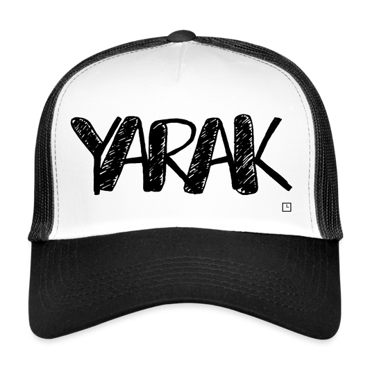 MESHCAP YARAK - white/black