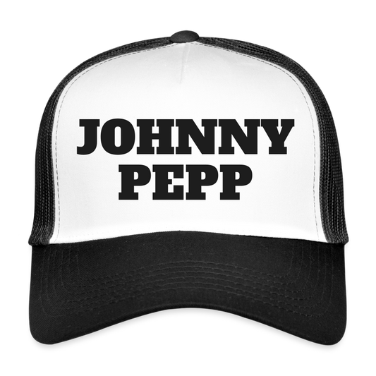 MESHCAP - UNISEX - DTC BLACKY_14JOHNNY - white/black