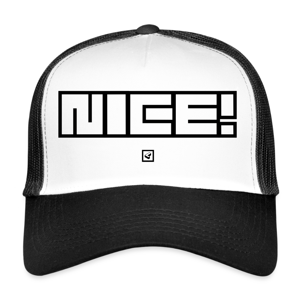 MESHCAP US_NICE - white/black