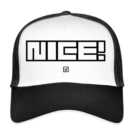 MESHCAP US_NICE - white/black