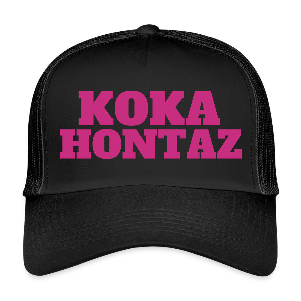 MESHCAP DT_M/KOKA - black/black