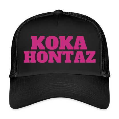 MESHCAP DT_M/KOKA - black/black