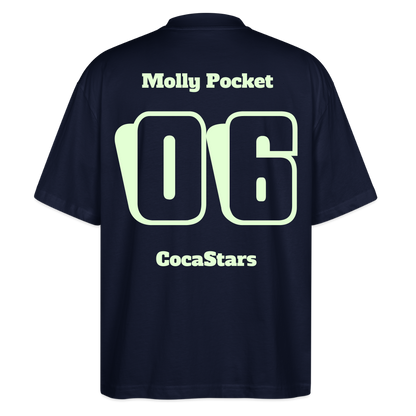 T-Shirt OS 200 g/m² - DTC - GLOWY_06MOLLY - navy