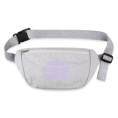 RECYCLED HIP BAG DTC_04 - heather grey