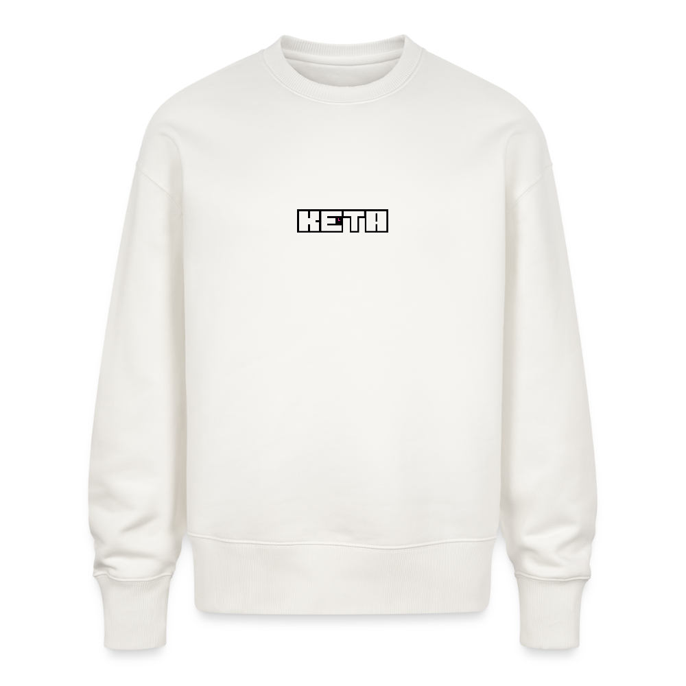 Unisex OS Organic Sweatshirt 350 g/m² - USC_KETA - OFF WHITE