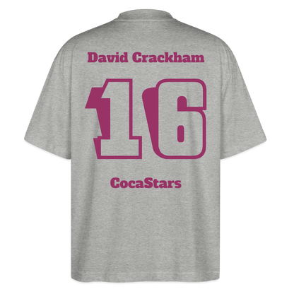 T-Shirt OS 200 g/m² - DTC - CHERRY_16CRACKHAM - heather grey