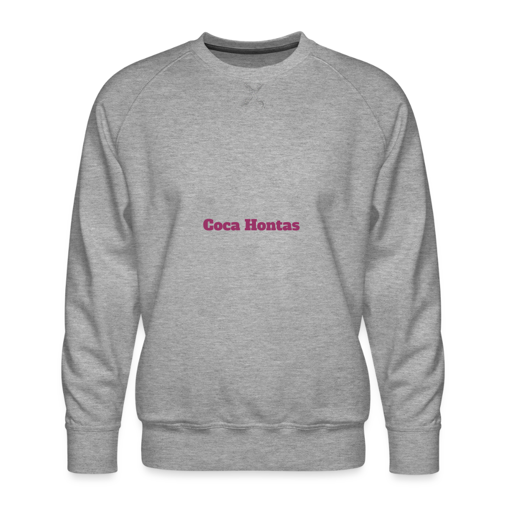 SWEATER 235g/m² - DTC CHERRY_03HONTAS - heather grey