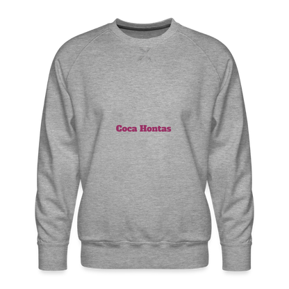 SWEATER 235g/m² - DTC CHERRY_03HONTAS - heather grey