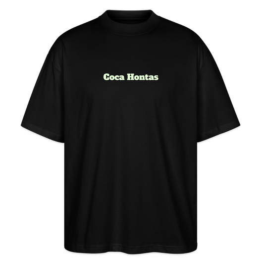 T-Shirt OS 200 g/m² - DTC - GLOWY_03HONTAS - black