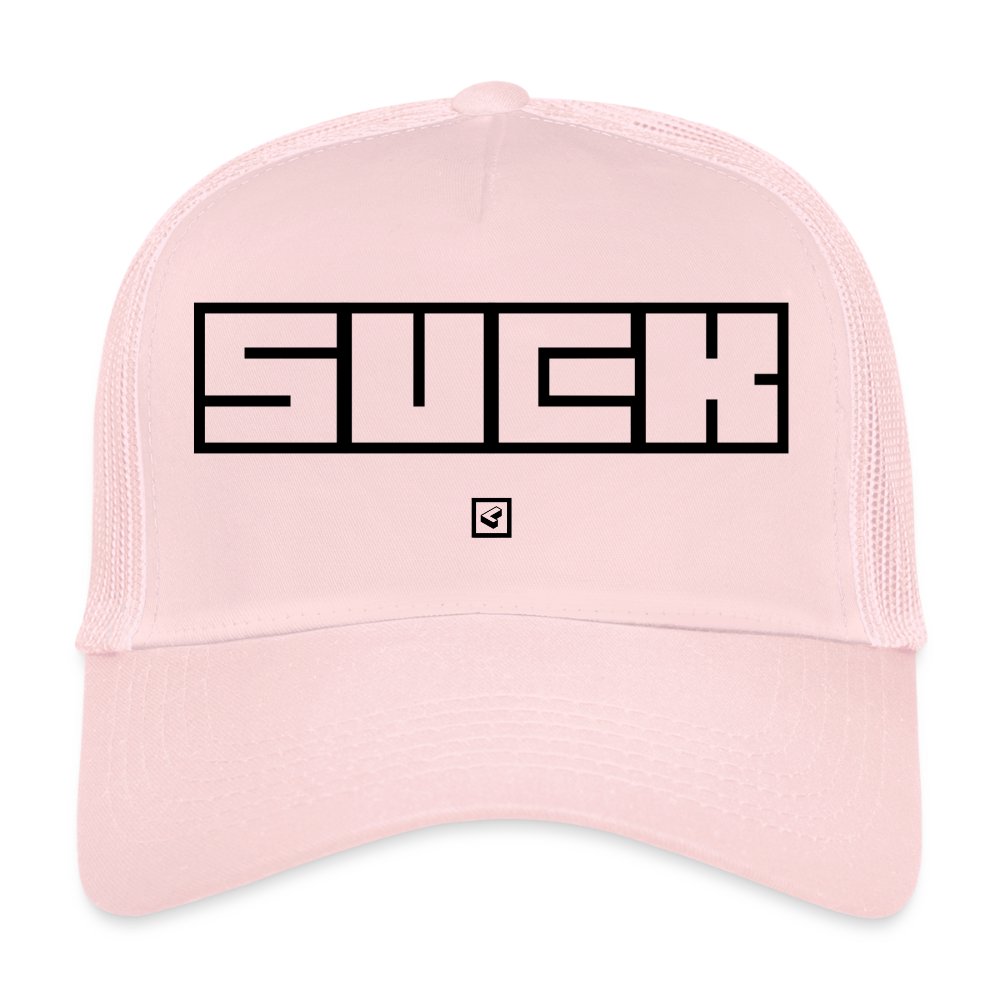 MESHCAP US_SUCK - pale pink