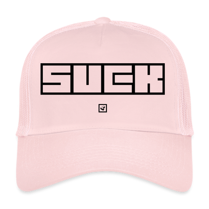 MESHCAP US_SUCK - pale pink