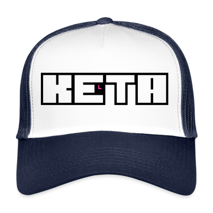 MeshCap - USC - "KETA" - white/navy