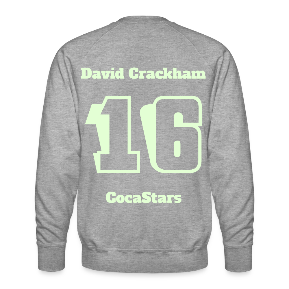 M.P. Sweatshirt - DTG - 16DAVIDCRACKHAM16 - heather grey