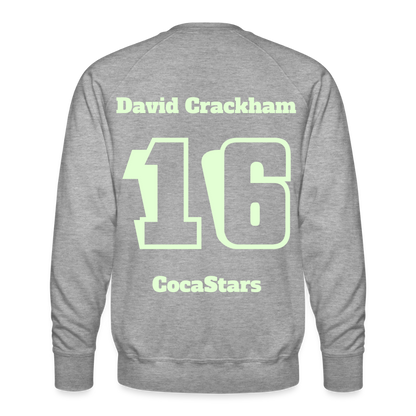 M.P. Sweatshirt - DTG - 16DAVIDCRACKHAM16 - heather grey