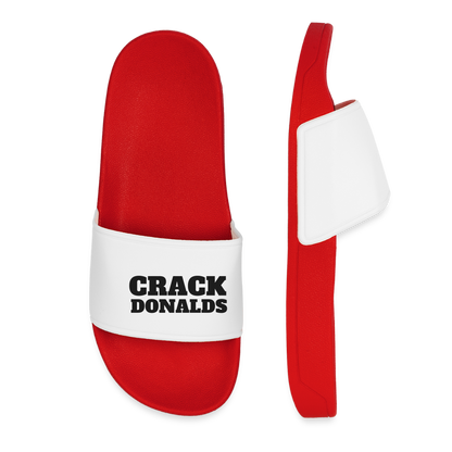 WOMEN POOL SLIDER DTC_BLK01 - red