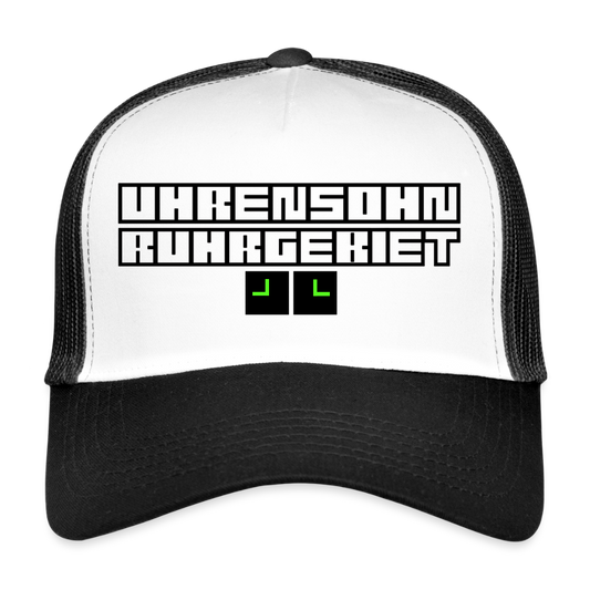 MeshCap - USC - "RUHRGEBIET" - white/black