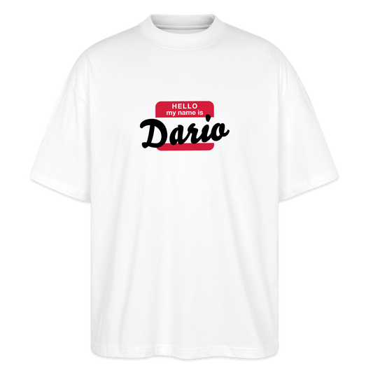 T-Shirt OS 200 g/m² - NAME - BRUDI_DARIO - white