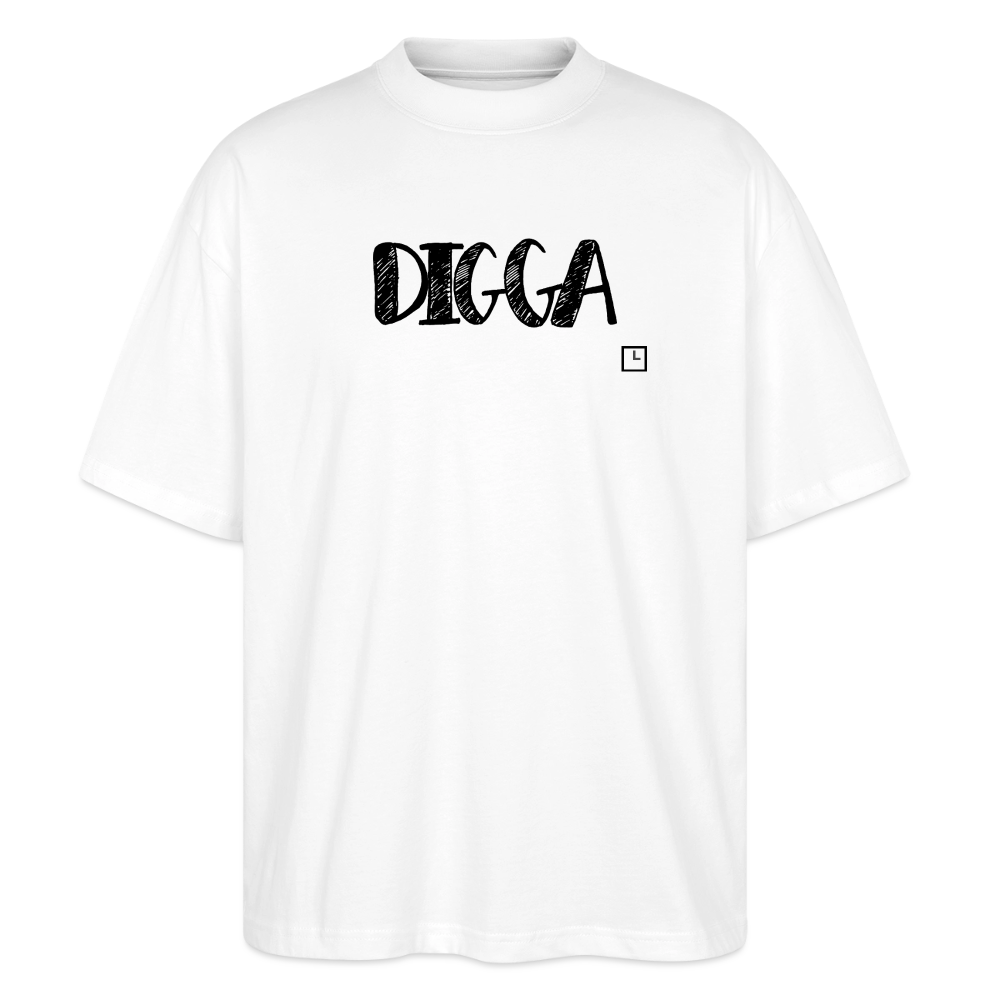 T-SHIRT DIGGA - white