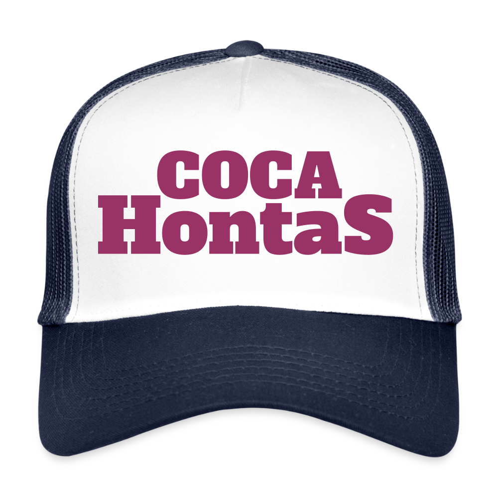 MESHCAP - UNISEX - DTC CHERRY_03Hontas - white/navy
