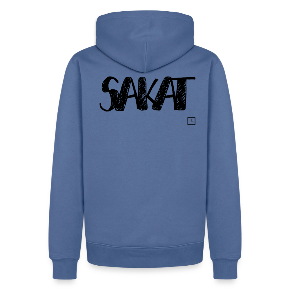 HOODIE SAKAT - stone blue