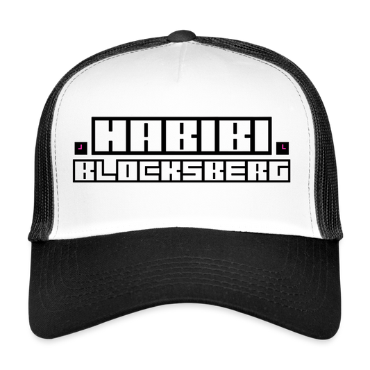 MeshCap - USC - "HABIBI" - white/black