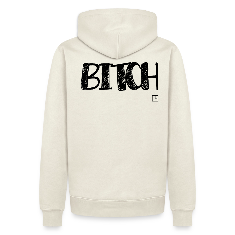 HOODIE BITCH - off white