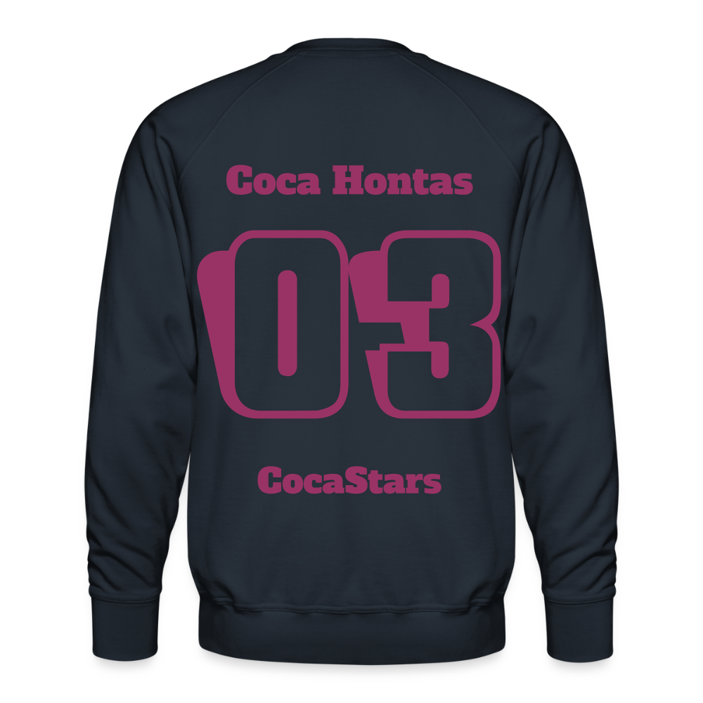 SWEATER 235g/m² - DTC CHERRY_03HONTAS - navy