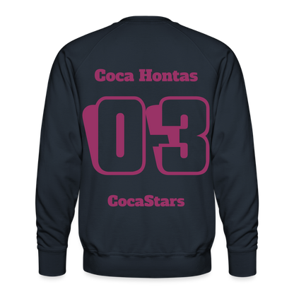 SWEATER 235g/m² - DTC CHERRY_03HONTAS - navy
