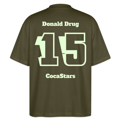T-Shirt OS 200 g/m² - DTC - GLOWY_15DONALD - khaki