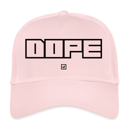 MESHCAP US_DOPE - pale pink
