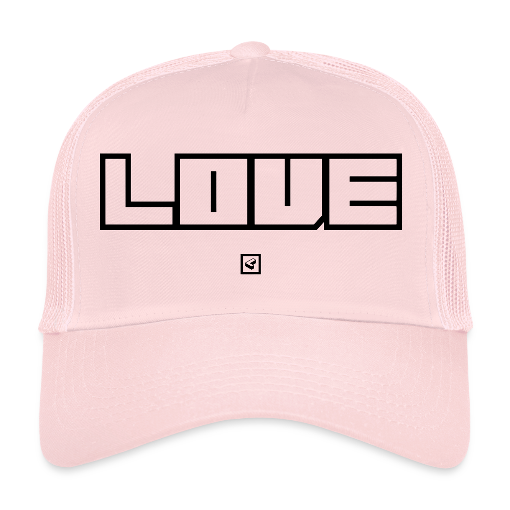 MESHCAP US_LOVE - pale pink