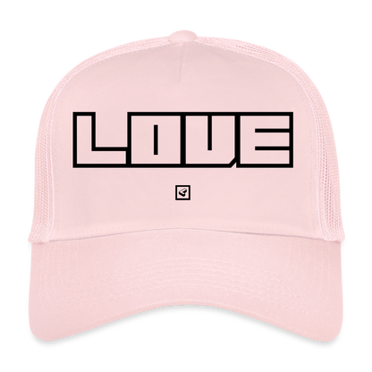 MESHCAP US_LOVE - pale pink