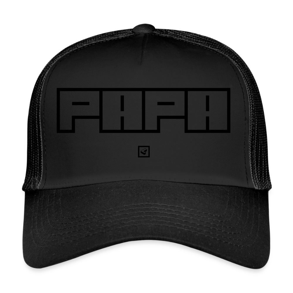 MESHCAP PAPA - black/black