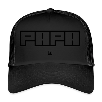 MESHCAP PAPA - black/black