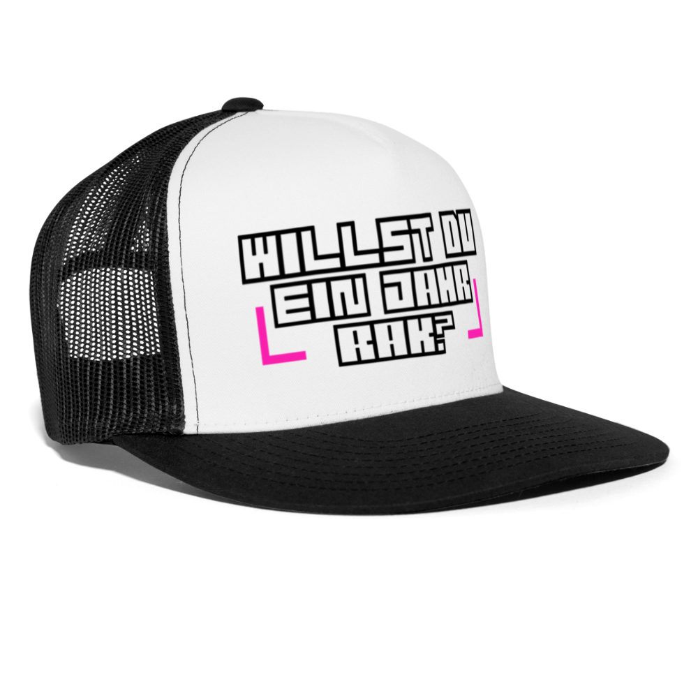 MeshCap - USC - "RAK?" - white/black