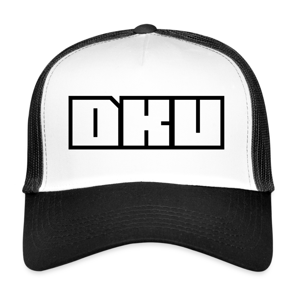 MeshCap - USC - "DKU" - white/black