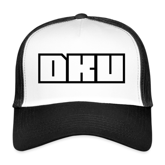 MeshCap - USC - "DKU" - white/black