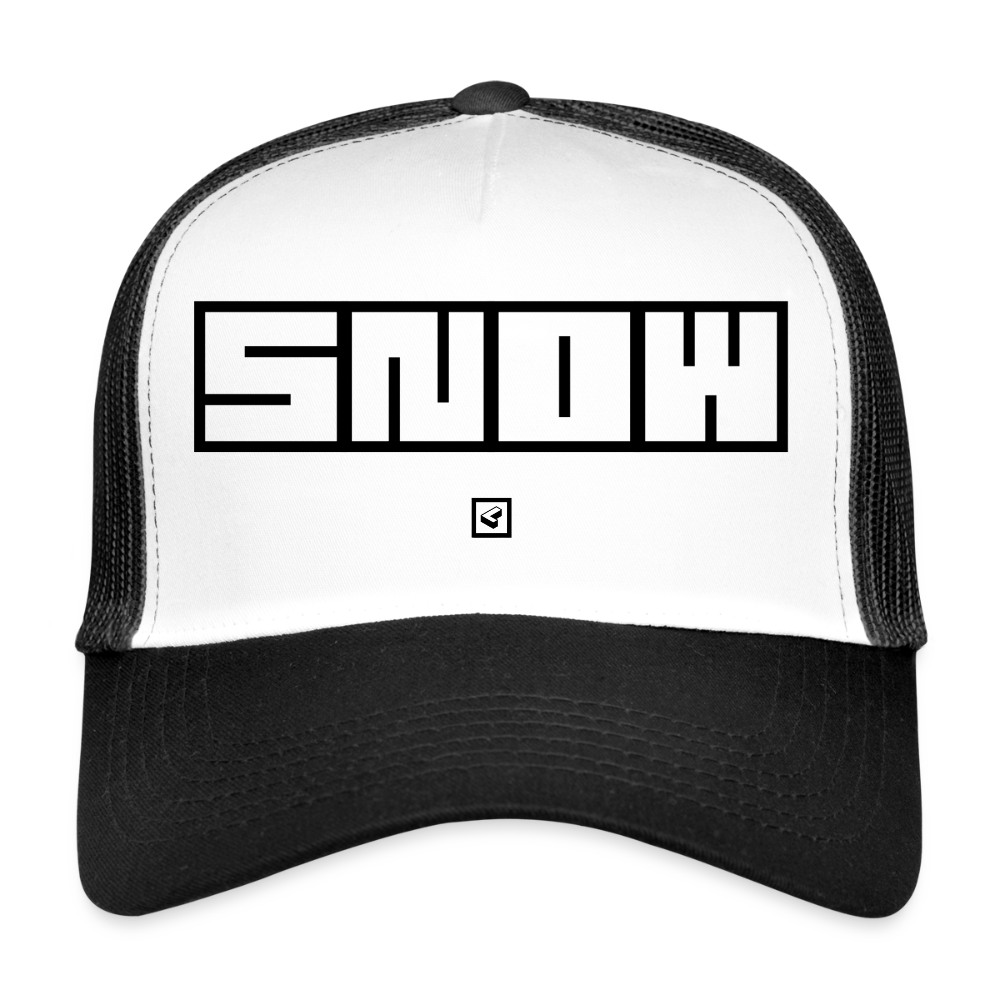 MESHCAP US_SNOW - white/black