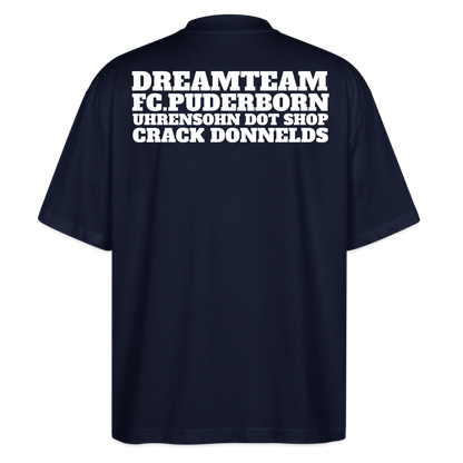 T-SHIRT DT_W/CRACK - navy
